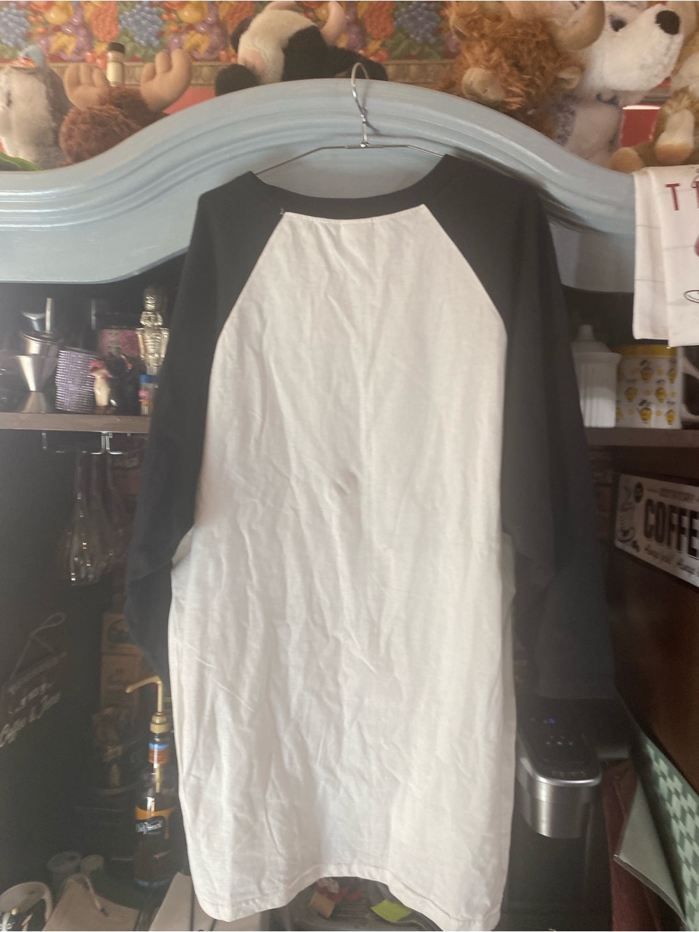 Signed LoCash Cowboys White & Black  Graphic Raglan Tee XL - Picture 3 of 7